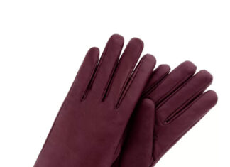 Rękawiczki damskie skórzane